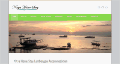 Desktop Screenshot of nityahomestay.com